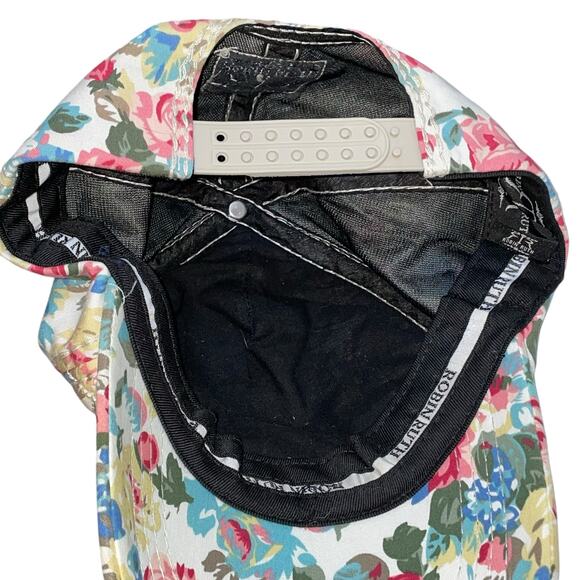 Robin Ruth Puerto Rico Cap Hat Club Floral Snapback Holiday Vacation Souvenir - Picture 10 of 15